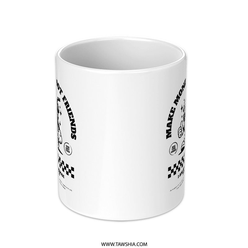 Make Money Not Friends Unique Coffee Mug product type