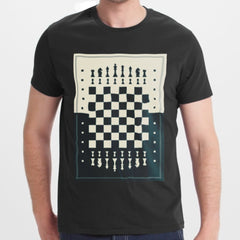 Unique Bold Chessboard Design T Shirt product type