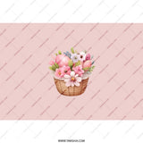 Easter Egg Basket Tumbler, Floral Tumbler, Spring Tumbler, Holiday Tumbler, Gift for Her, Easter Gift Idea, Cute Easter Tumbler - Tawshia