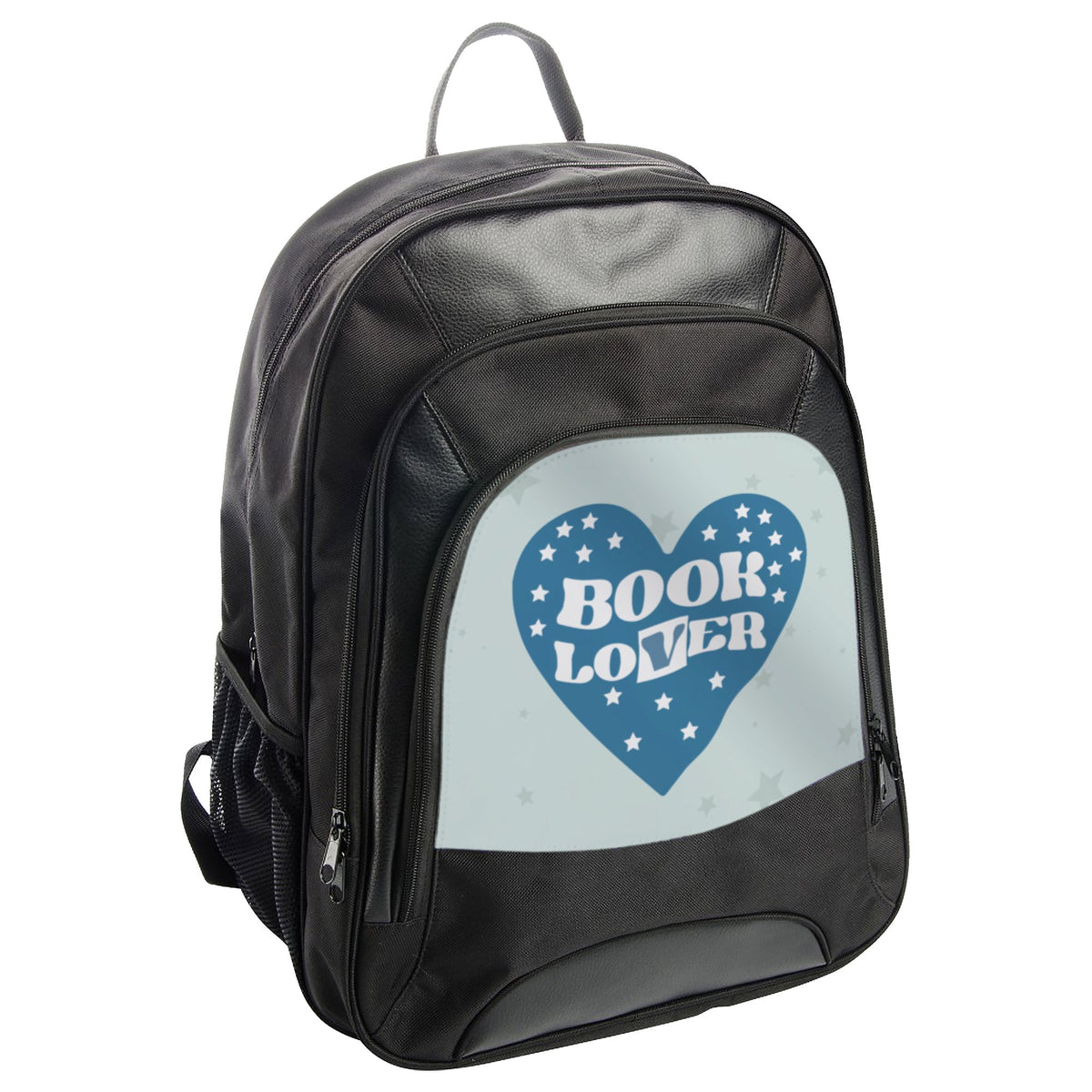 Book Lover Heart Pattern Design Backpack product