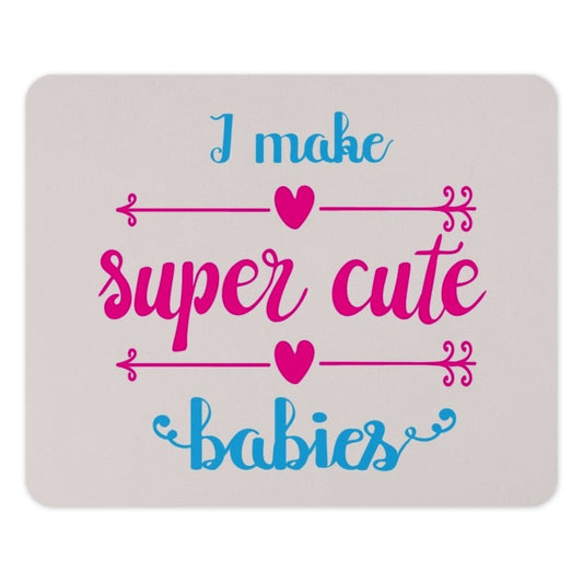 Super Cute Babies Mouse Pad, Trendy Office Decor, Gift for Parents, New Mom Gift, Baby Shower Gift, Unique Computer Accessories - Tawshia