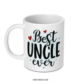 Best Uncle Ever Mug, Gift for Uncle, Uncle Coffee Mug, Novelty Uncle Gift, Uncle Birthday, Cool Uncle, Funny Uncle Mug - Tawshia