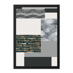 Geometric Wall Art, Abstract Shapes Print, Modern Art Decor, Contemporary Design, Minimalist Wall Decor, Unique Wall Hanging - Tawshia