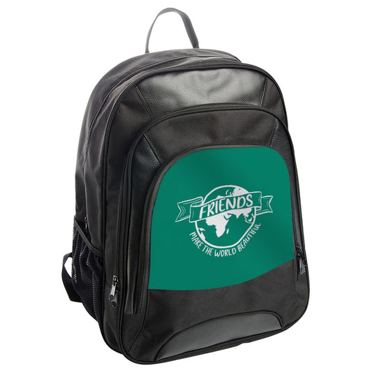 Friends World Backpack, Teal Backpack, Friendship Backpack, Travel Backpack, World Traveler Gift, Eco Friendly Bag, Gift for Best Friend - Tawshia