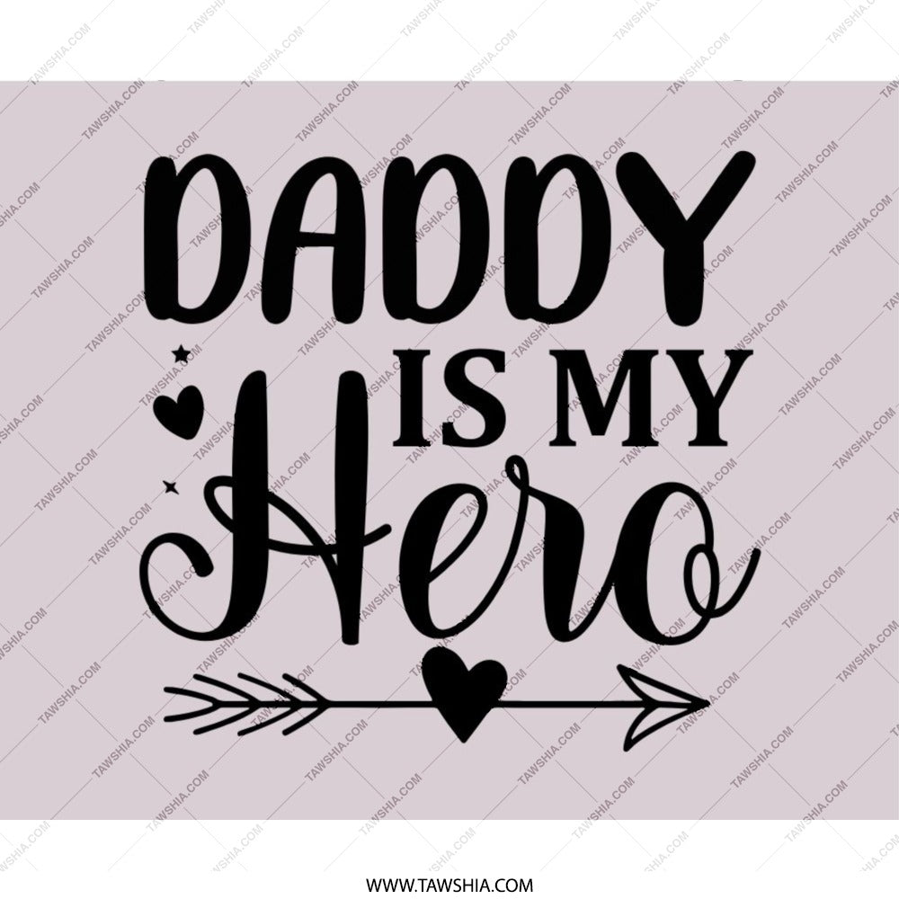 Daddy Is My Hero Mousepad, Fathers Day Gift, Best Dad Ever, Cool Mousepad, Cute Mousepad, Gift For Dad, Dad Mouse Pad, Desk Decor - Tawshia