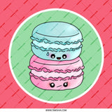 Cute Macarons Mug, Kawaii Dessert Coffee Cup, Sweet Treat Gift, Pastel Colors Mug, Foodie Gift Idea, Unique Coffee Mug, Funny Macaron Mug - Tawshia