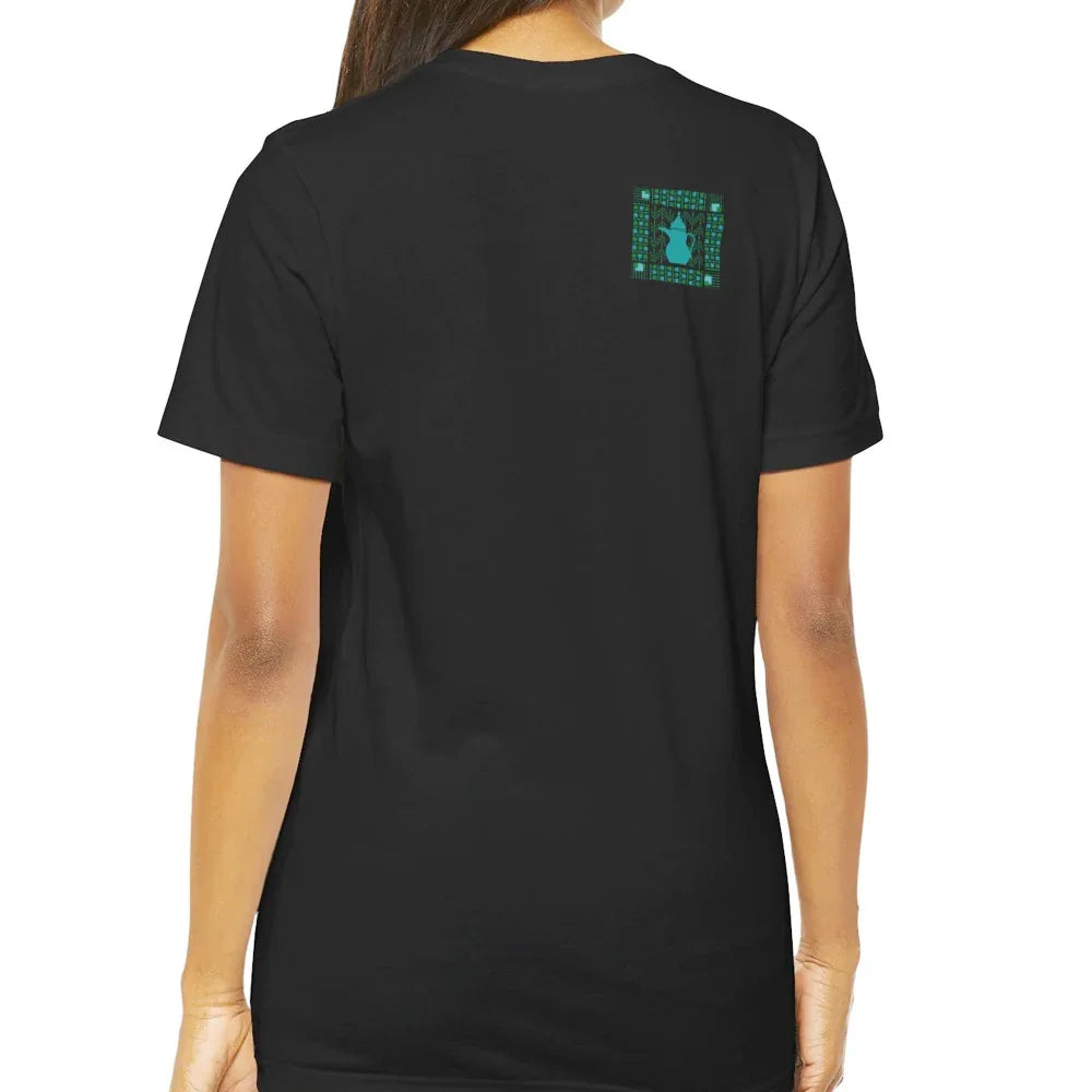 Stylish Graphic Printed Black Tee Shirt product