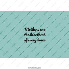 Mothers Day Tumbler, Mothers Heartbeat, Home Decor, Gift for Mom, Mom Tumbler, Mom Appreciation, Mom Coffee Tumbler - Tawshia