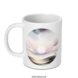 Watercolor Moon Mug, Celestial Landscape, Dreamy Sky Coffee Cup, Night Sky Art, Aesthetic Mug, Gift for Dreamers, Unique Coffee Mugs - Tawshia