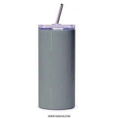 Coffee Tumbler, Straw Hat Tumbler, Beverage Tumbler, Coffee Cup Tumbler, Elegant Tumbler, Custom Tumbler, Drinkware Tumbler, Unique Tumbler - Tawshia