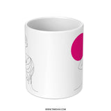 Mother and Child Mug, Line Art Coffee Mug, Mothers Day Gift, Minimalist Mug, Mom and Baby Mug, Unique Gift for New Mom, Hot Tea Mug - Tawshia