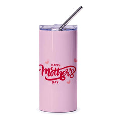 Mothers Day Tumbler, Pink Tumbler with Straw, Mom Gift, Gift for Mothers Day, Mother Tumbler, Mom Birthday Gift, Valentines Day Gift - Tawshia