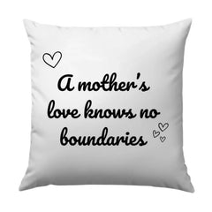 Mother's Love Pillow, Heart Design Pillow, Inspirational Quote Pillow, Mothers Day Gift Pillow, Home Decor Pillow, Couch Pillow, Throw - Tawshia