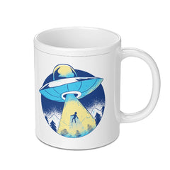 UFO and Alien Abduction Design Coffee Mug product