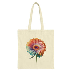 Gerbera Daisy Tote Bag, Floral Design Bag, Colorful Flower Tote, Trendy Shopping Bag, Aesthetic Bag, Unique Gift Idea - Tawshia