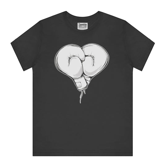 Boxing Gloves in Heart Shape Graphic T-Shirt product type