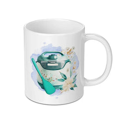 Floral Instant Pot Mug, Kitchen Appliance Mug, Cooking Lover Gift, Chef Coffee Mug, Watercolor Kitchenware Mug, Foodie Gift - Tawshia