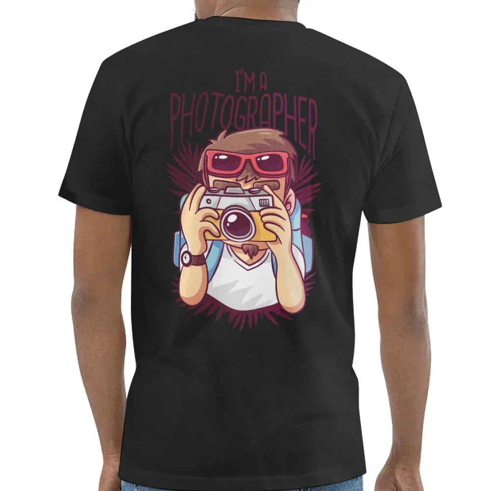 I'm a Photographer Graphic Print T-shirt product