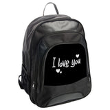 I Love You Backpack, Romantic Gift, Heart Backpack, Valentines Backpack, Anniversary Gift, Express Love, Stylish Backpack - Tawshia