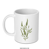 Botanical Mug, Goldenrod Design, Floral Mug, Plant Lover Gift, Nature Inspired Coffee Mug, Tea Cup, Unique Mug Gift, Spring Decor - Tawshia