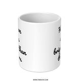 Love Mug, Her Love Shines Brighter Than The Stars Coffee Mug, Romantic Gift, Gift for Her, Unique Mug Design, Inspiring Mug, Mug - Tawshia