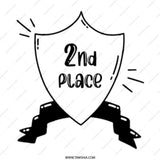 2nd Place Mug, Second Place Prize, Runner Up Gift, Competition Mug, Achievement Mug, Gift for Him, Gift for Her, Custom Mug - Tawshia