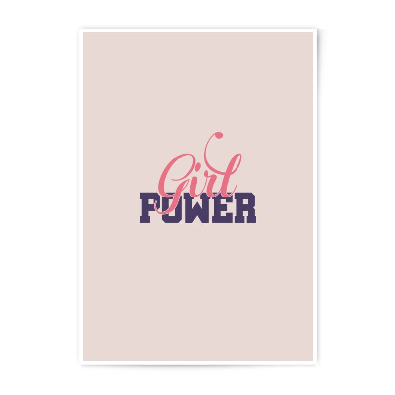 Girl Power Photographic Prints, Empowering Art, Women's Rights Decor, Feminist Home Decor, Inspirational Prints, Dorm Room Decor - Tawshia