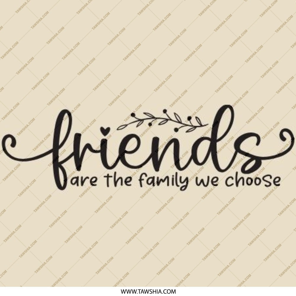 Friends Are Family Pinback Button, Friendship Gift, Best Friend Gift, Cute Button, Motivational Pin, Inspirational Button, Pin Badge - Tawshia