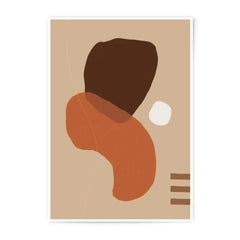 Abstract Shapes Photographic Print, Modern Art Print, Minimalist Wall Art, Beige Brown Decor, Home Decor, Art Print, Fine Art Photography - Tawshia
