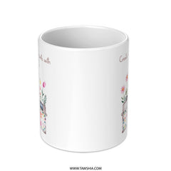 Floral Camera Mug, Magical Moments Mug, Photography Lover Gift, Unique Coffee Mug, Tea Cup, Gift for Her, Cute Mug, Artsy Mug - Tawshia