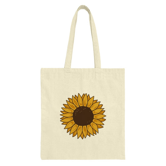 Sunflower Tote Bag, Floral Tote Bag, Spring Tote, Summer Tote, Everyday Tote, Reusable Shopping Bag, Cute Tote, Farmer Market Bag - Tawshia