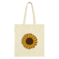Sunflower Tote Bag, Floral Tote Bag, Spring Tote, Summer Tote, Everyday Tote, Reusable Shopping Bag, Cute Tote, Farmer Market Bag - Tawshia