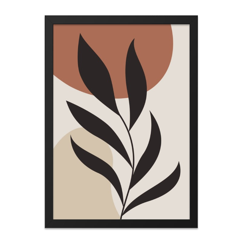 Modern Abstract Wall Art, Botanical Print, Minimalist Art, Geometric Shapes, Boho Decor, Home Decor, Wall Decor, Housewarming Gift - Tawshia