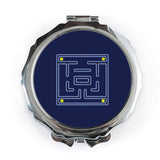 Maze Pocket Mirror, Game Lover Gift, Labyrinth Compact Mirror, Puzzle Solver Present, Unique Pocket Mirror, Stocking Stuffer - Tawshia