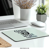 Coffee Lover Mouse Pad, More Coffee Design, Office Desk Decor, Cute Computer Mat, Funny Coffee Addict Gift, Work From Home Essentials - Tawshia