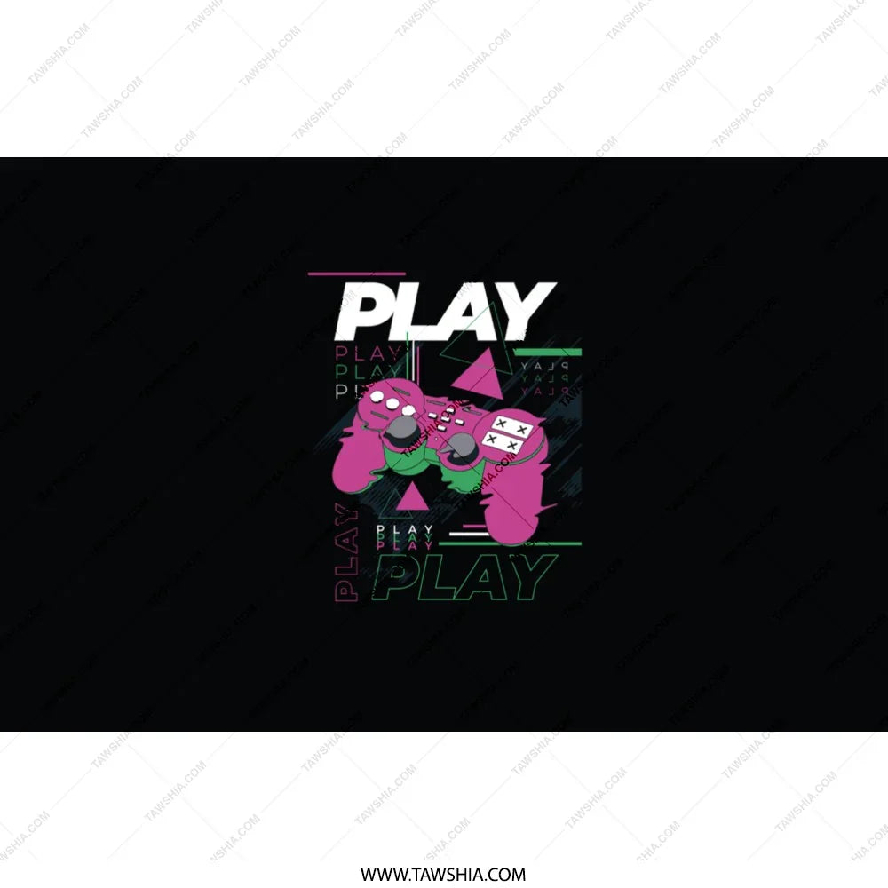 Play Video Game Controller Graphic T-shirt product