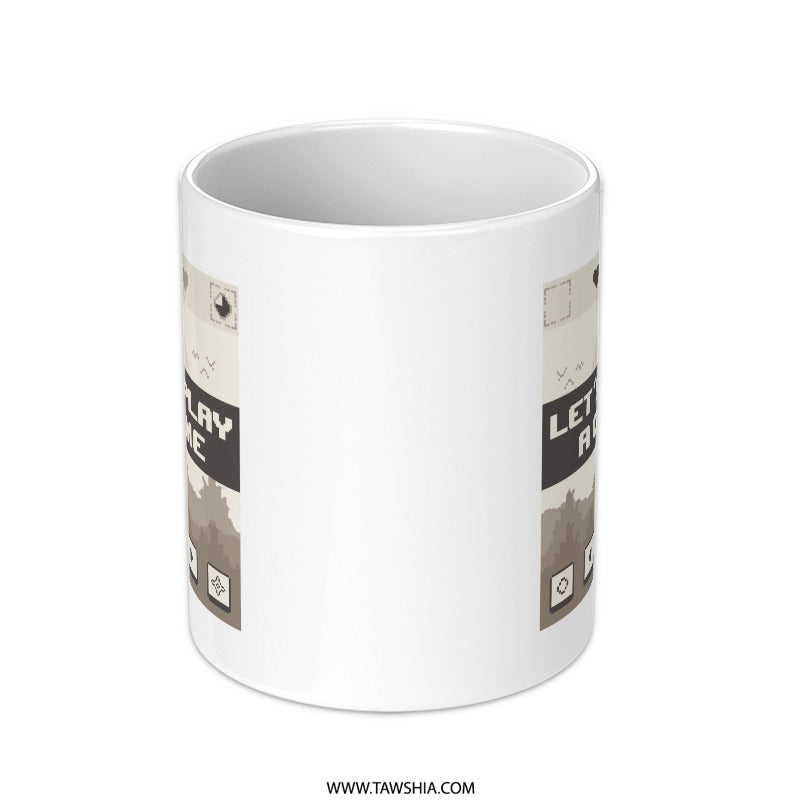 Inspirational Pixel Art Mug Retro Coffee product