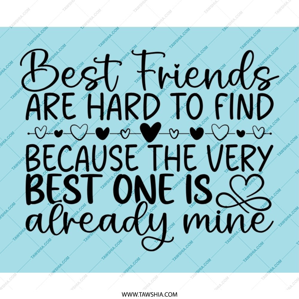 Best Friend Mouse Pad, Friend Quote Gift, Personalized Mousepad, Friendship Gift Idea, Bestie Present, Computer Accessories, Desk Decor - Tawshia