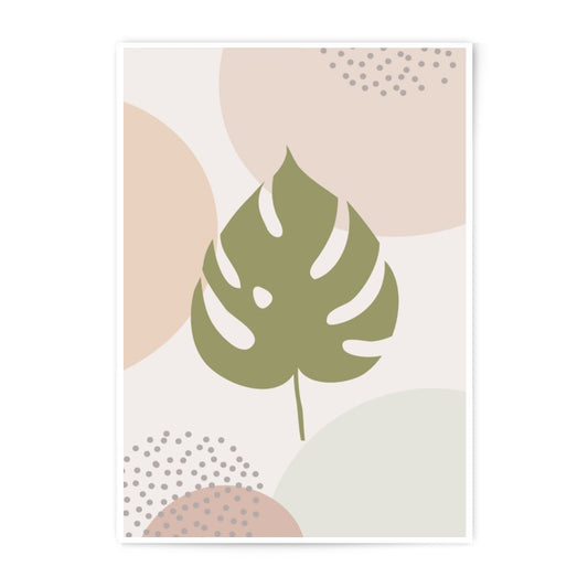 Monstera Leaf Photographic Print, Abstract Art Print, Botanical Wall Art, Boho Decor, Tropical Print, Modern Art, Home Decor - Tawshia
