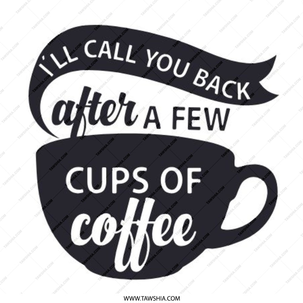 Coffee Lover Pinback Button, Funny Coffee Quote, Coffee Addict Button, I'll Call You Back, Coffee Cup Button, Caffeine Gift, Sarcastic - Tawshia