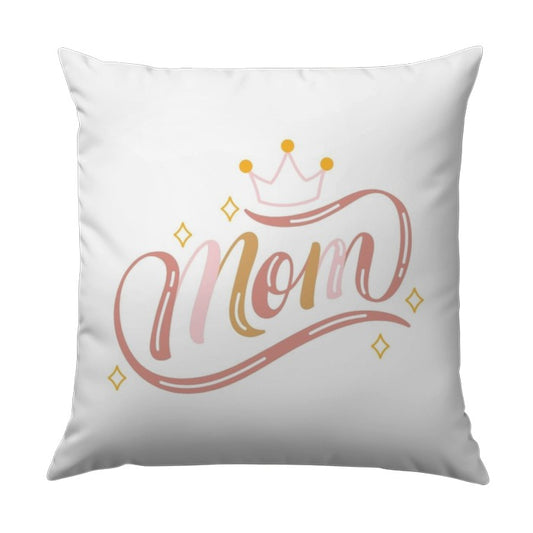 Mom Pillow, Mother's Day Gift, Best Mom Ever, Crown Pillow, Decorative Pillow, Accent Pillow, Throw Pillow, Gift for Mom, Home Decor - Tawshia