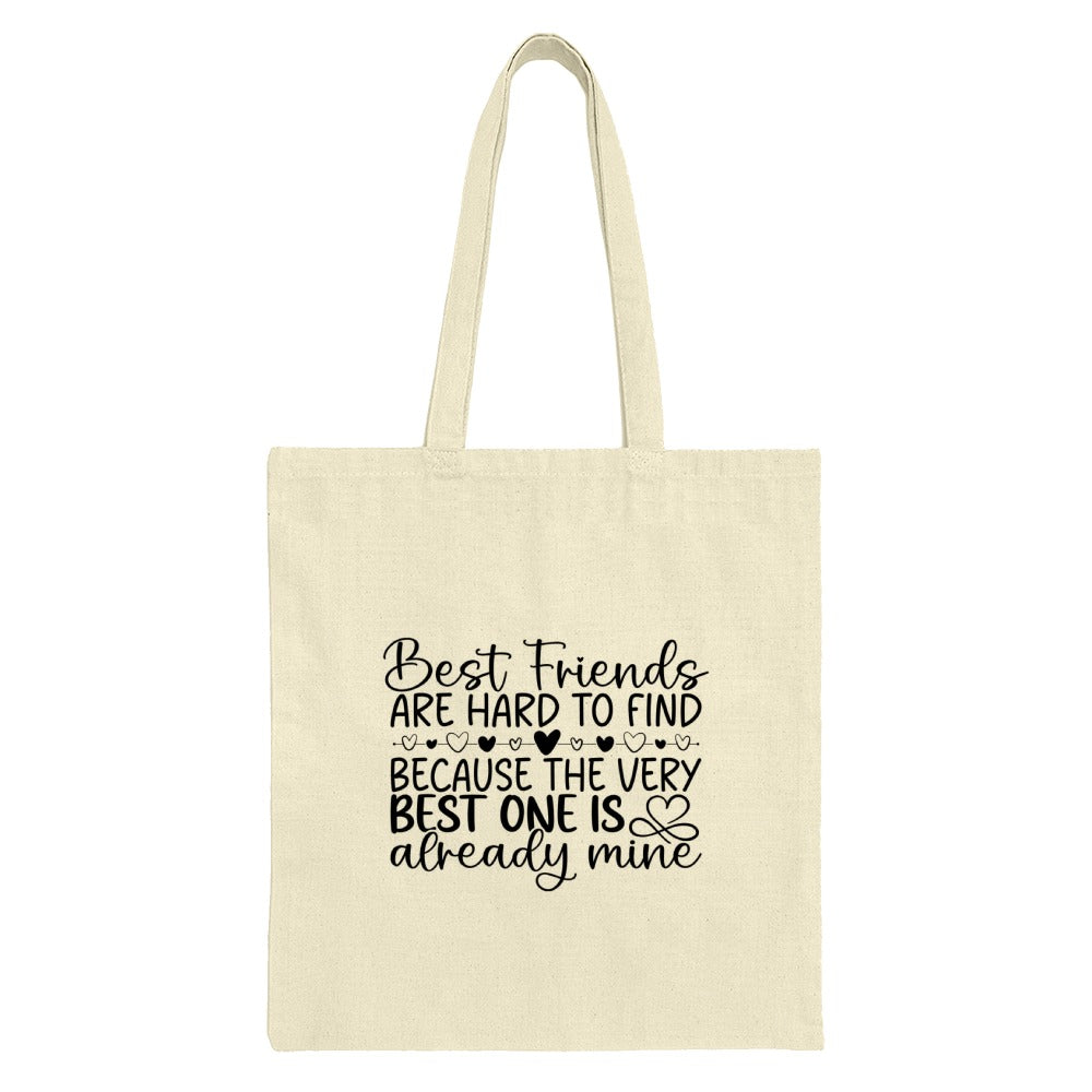 Best Friend Tote Bag, Friends Forever Gift, Besties Quote, Friend Birthday Present, Soul Sister Present, Gift For Her - Tawshia