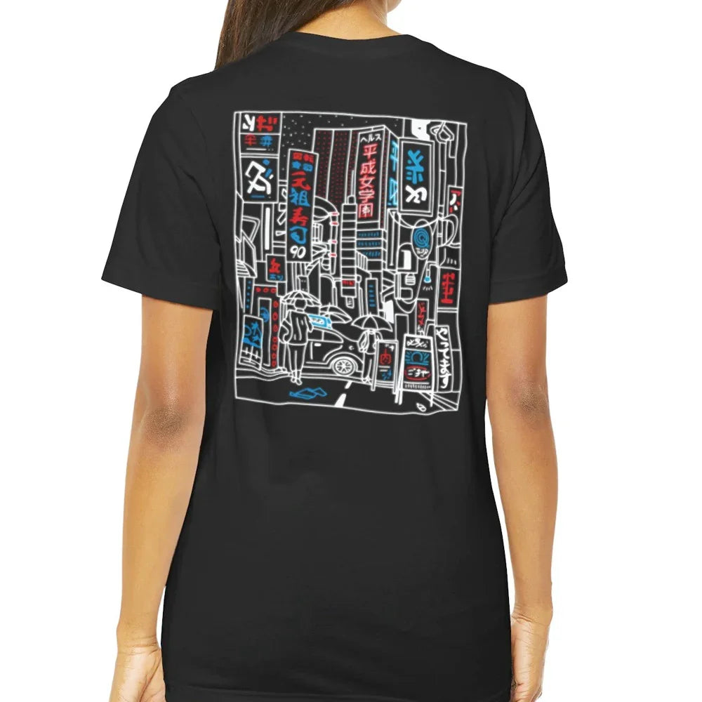 Street Art Cityscape Printed T-shirt product type