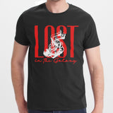 Lost in the Galaxy Graphic Black T-Shirt product type