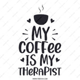 Coffee Therapist Tote Bag, Funny Coffee Lover Gift, Novelty Tote, Everyday Bag, Coffee Addict Design, Gift for Friend, Tote Bag - Tawshia
