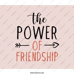 Friendship Backpack, Power of Friendship, Friends Backpack, Gift for Best Friend, Friendship Gift, BFF Backpack, School Backpack - Tawshia