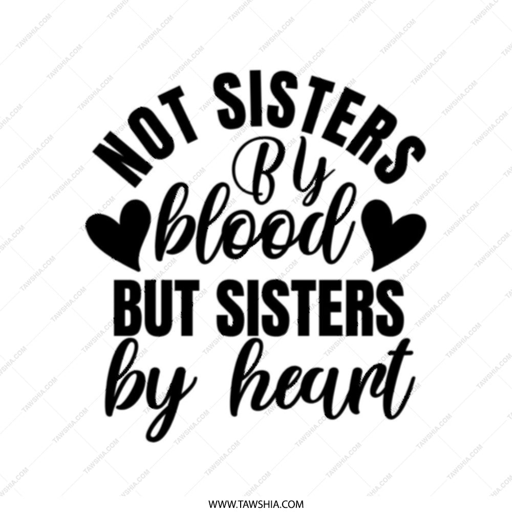 Not Sisters By Blood Tote Bag, Sisters By Heart Bag, Best Friend Gift, Soul Sister Tote, Friendship Bag, Gift for Her, Everyday Tote - Tawshia