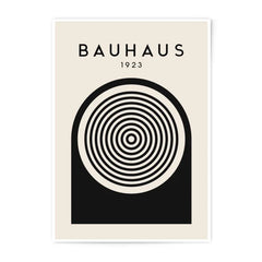 Bauhaus Photographic Print, 1923 Circle Art, Minimalist Poster, Modern Wall Art, Geometric Print, Home Decor, Neutral Tone Artwork - Tawshia