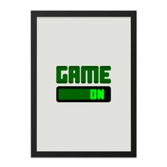 Game On Wall Art, Gamer Decor, Gaming Room Art, Retro Style, Kids Room Decor, Man Cave Art, Trendy Gift for Gamers, Video Game Art - Tawshia