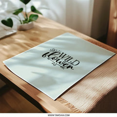 Wildflower Photographic Print, Floral Art, Botanical Wall Decor, Cute Flower Print, Nature Inspired Print, Home Decor, Trendy Art Prints - Tawshia